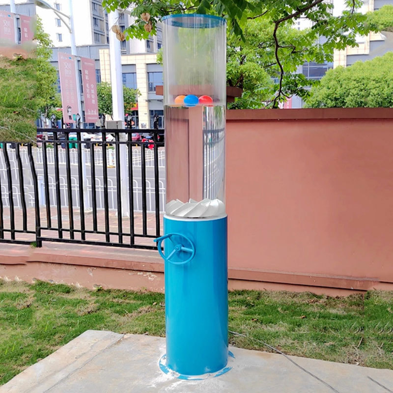 网红手摇龙卷风网红科技馆机械手摇转动旋涡模拟龙卷风互动装置