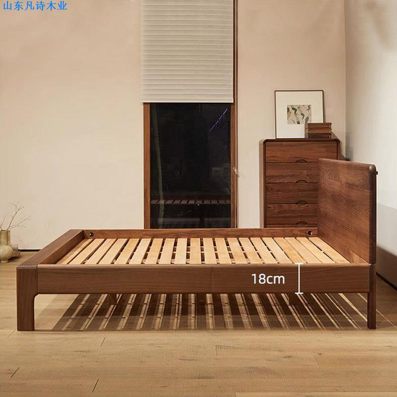 8米双人大床原木主卧床1.5m-阿里巴巴