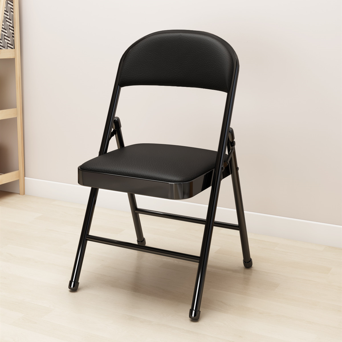 简易凳子靠背椅子家用折叠椅子便携餐椅办公椅会议椅电脑椅培训椅