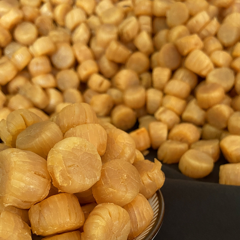 150头大连元贝 瑶柱 干贝 纯淡干元贝 大扇贝 水产干货 500克