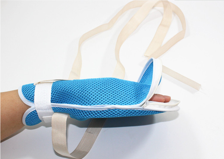 卧床老人防抓挠约束手套病人拔管自伤防抓手腕固定带护理用品透气