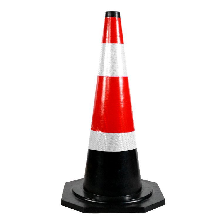 反光塑料橡胶路锥形桶雪糕筒圆方锥隔离墩路障警示柱禁止停车桩牌