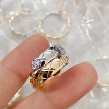 日本珠宝品牌cartier卡地亚经典三环750三色金戒指54号国码14号