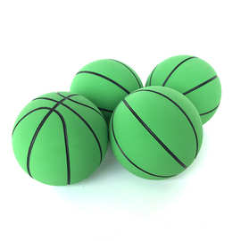 定制色号logo图案6cm橡胶高弹力迷你小号空心篮球练习兴趣培养球