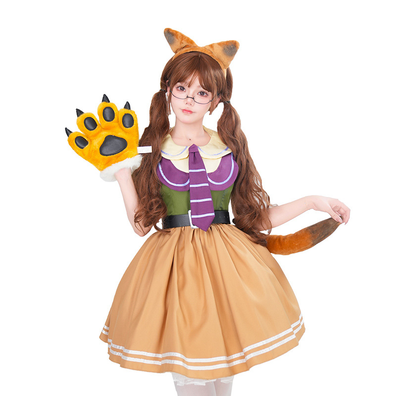 疯狂动物城尼克狐狸朱迪cos成人服装万圣节cosplay舞台表演出服装