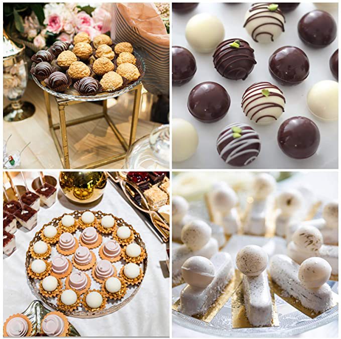 36连小半圆模具巧克力模具磨具硅胶圆形半球模diy蛋糕模具