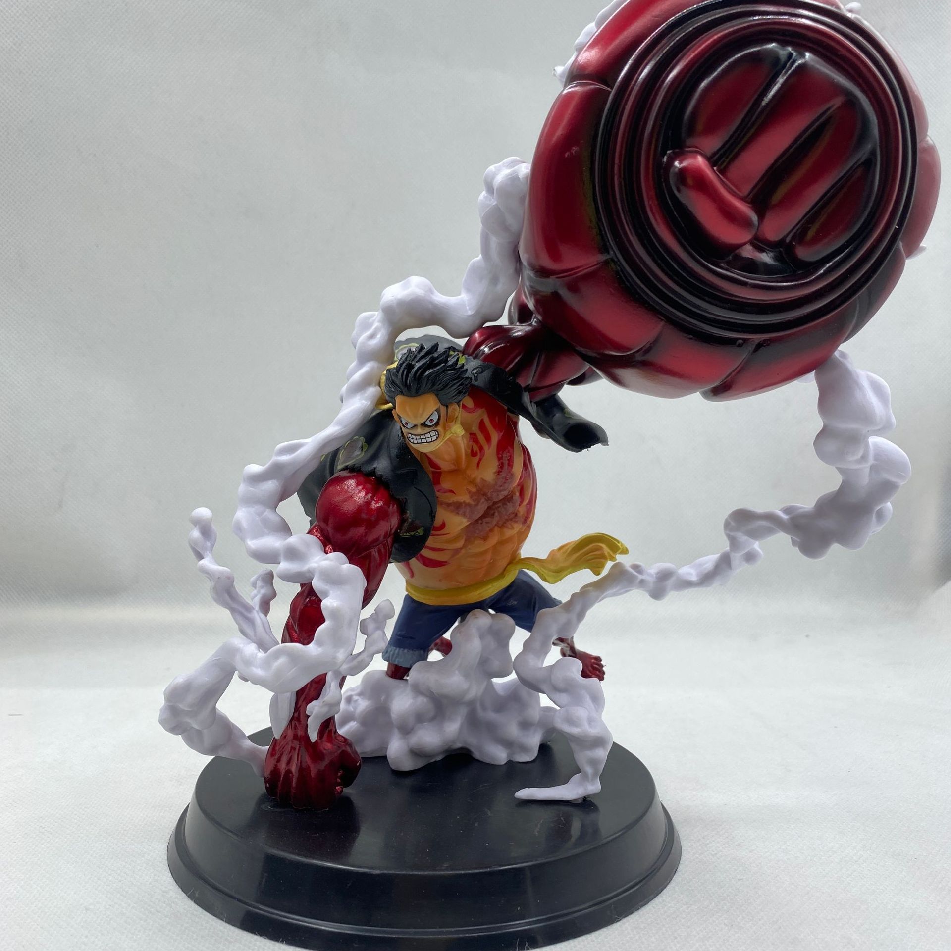 海贼航海王 四档路飞 猿王枪 4档大拳路飞 战斗版 动漫手办模型