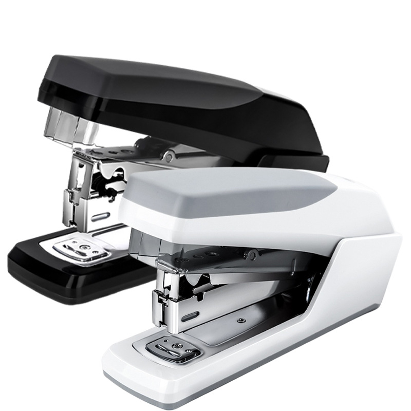 得力订书机0368省力订书机 订书器装订机 单指轻松装订20张包邮