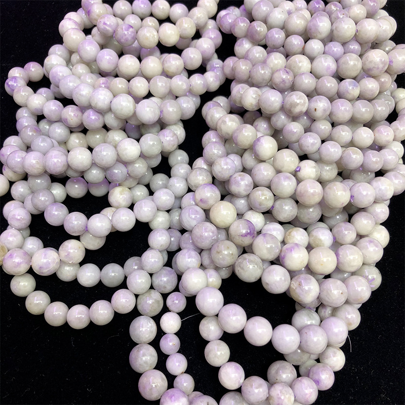 2021年夏季新款紫方纳石手链民族饰品光致变色方钠石手串外贸热卖