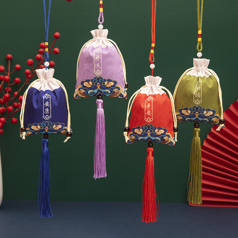 2023 new dragon boat festival sachet perfume bag empty bag lucky bag small pendant sachet cloth bag han chinese clothing accessories