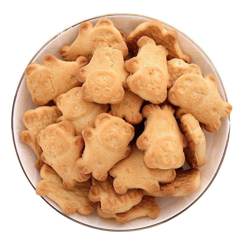 熊仔饼干 小熊饼干 儿童早餐零食小孩休闲食品怀旧吃的