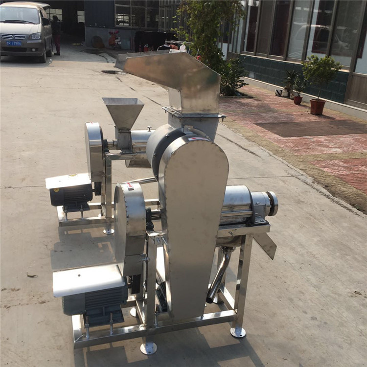 商用水果打浆机 不锈钢山楂橙子打浆设备 连续进料果蔬去核打泥机