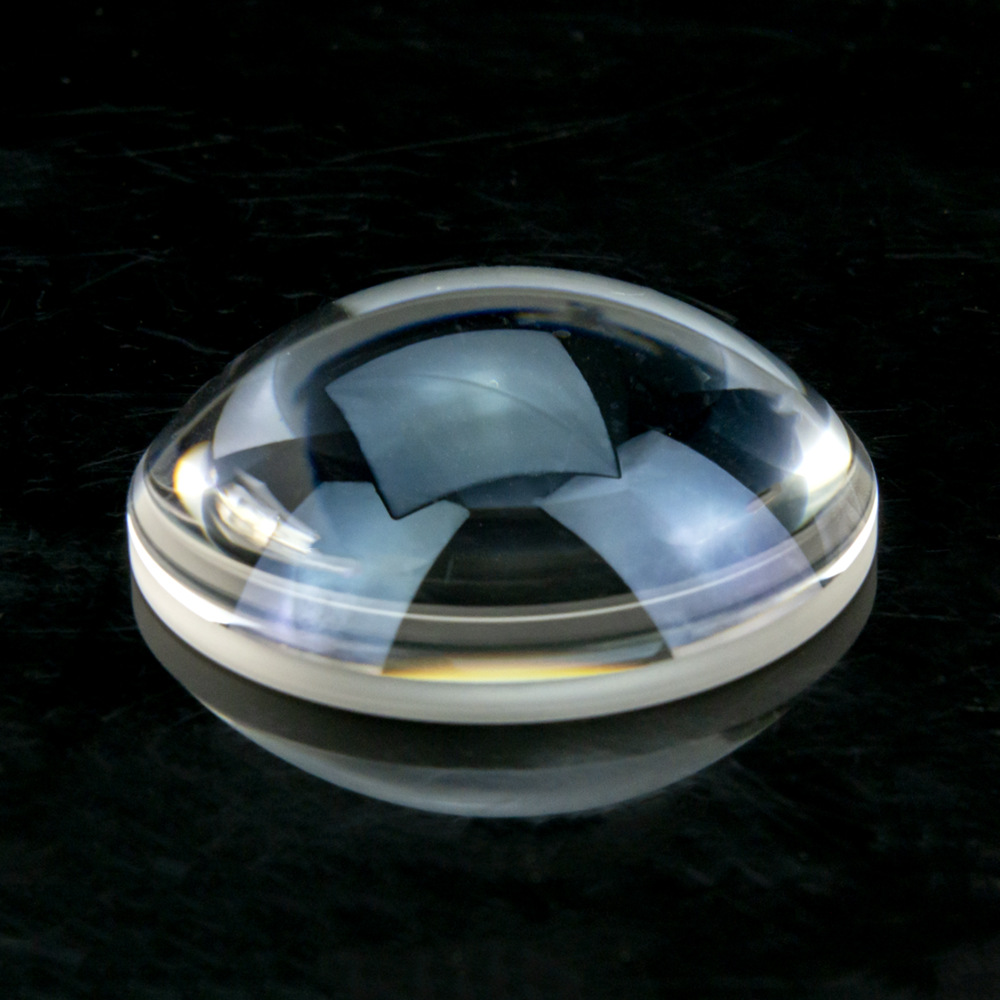 厂家定制加工热销光学玻璃棱镜凹凸透镜车灯透镜电动车透镜zph