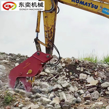 小挖机液压粉碎钳 拆迁拆解钢筋混凝土夹子 水泥梁破碎钳