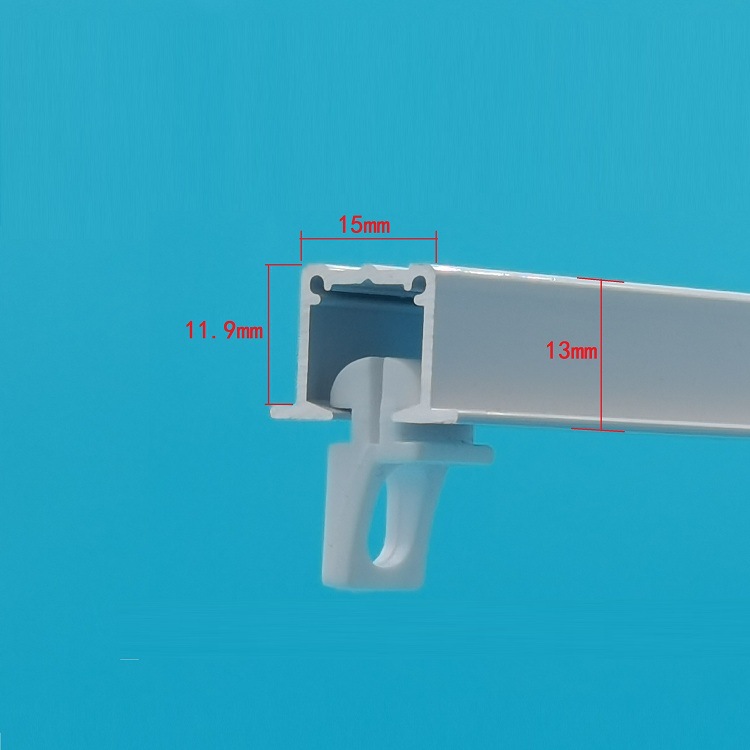 开槽隐形手动轨道嵌入式预埋窗帘轨道铝合金静音轨道窗帘滑道导轨