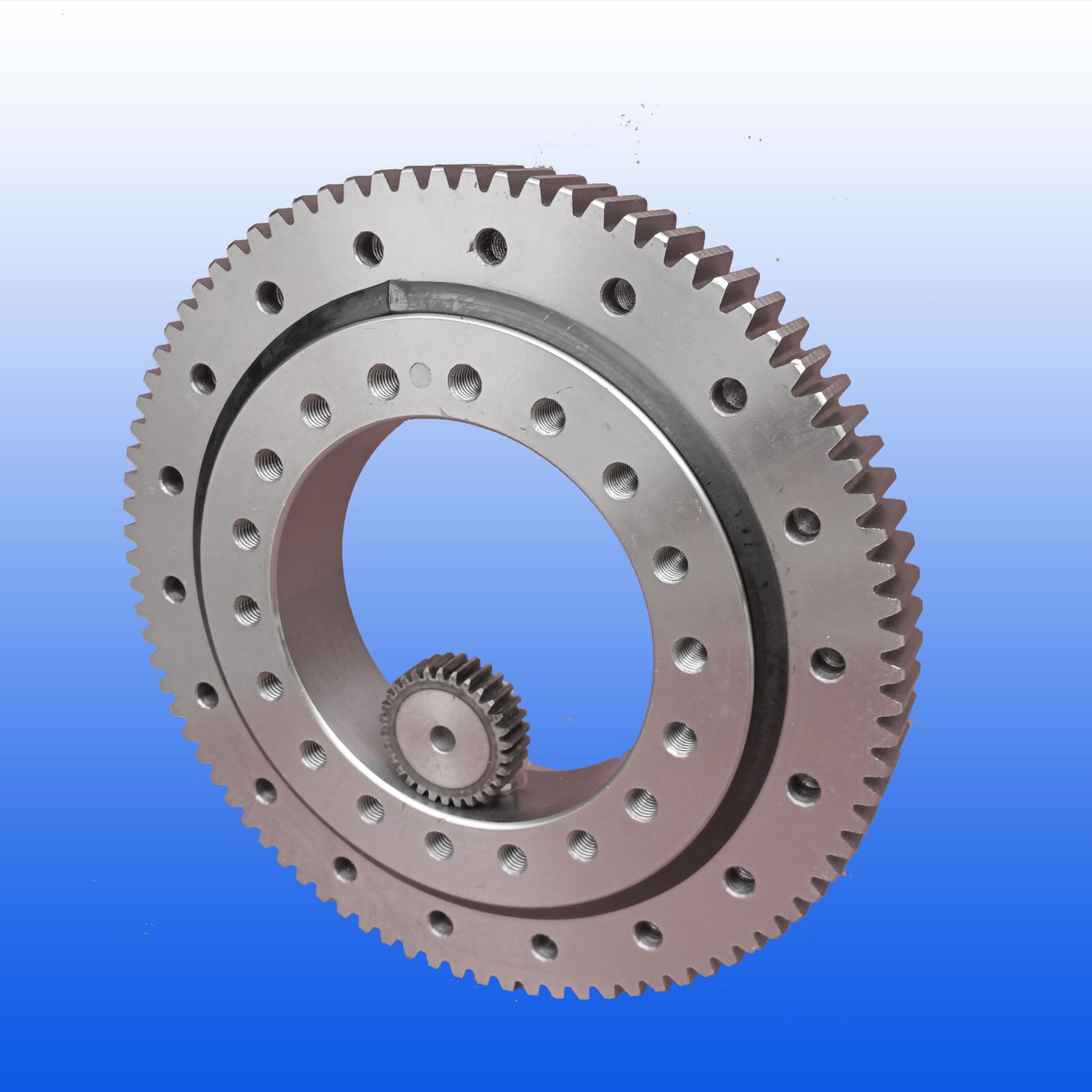 外齿回转支承转盘轴承回转轴承齿轮转盘 011.qw062系列机械臂转盘