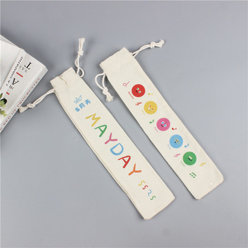 绒布卡通束口袋长条收纳袋珠宝首饰口红抽绳袋定 制印logo-阿里巴巴