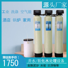 软化水处理设备地下水除泥沙铁锰水垢净水器工业锅炉蒸汽机软水器