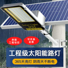 led市电互补太阳能路灯家用户外庭院灯新农村超亮防水6米工程路灯