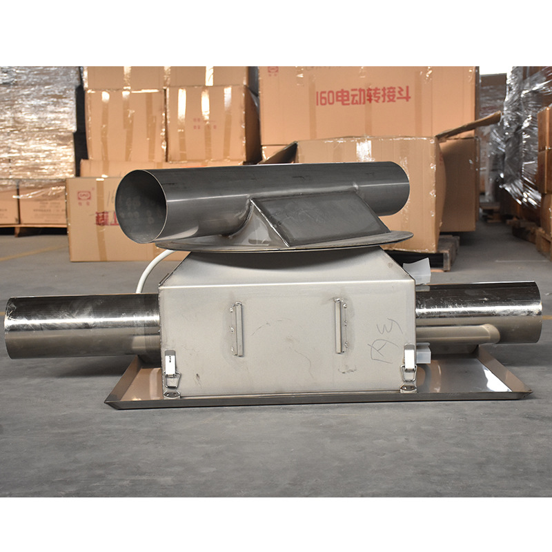 猪场集中供料系统 160大口径大管径电动转接斗 转接料斗