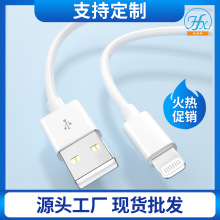 厂家批发适用苹果手机平板快充usb充电传输二合一lightning数据线