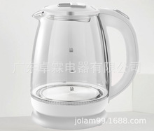 家用玻璃电热烧水壶1.8L蓝光防干烧电热烧水壶玻璃煮茶器GMC-300