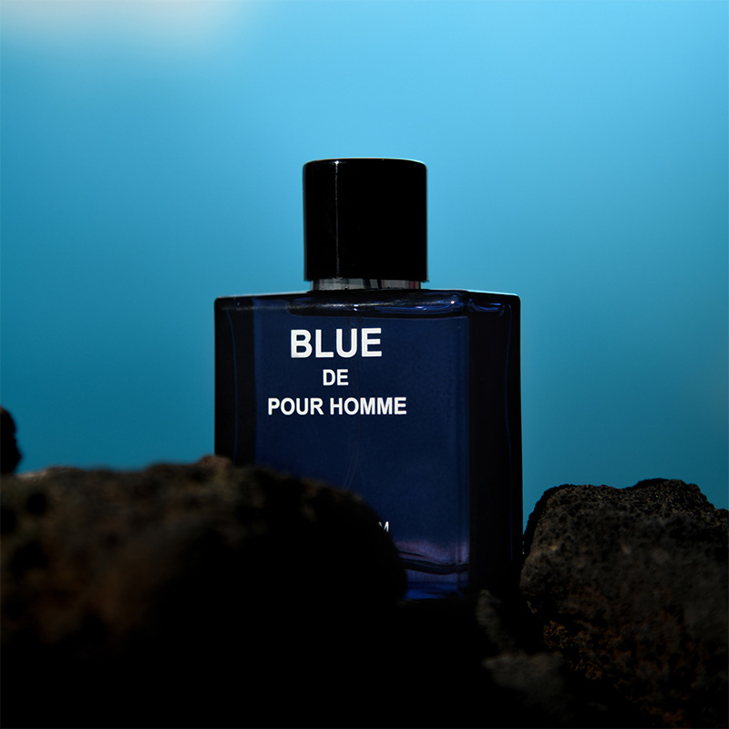 Cross-Border Hot Blue Men's Perfume Men's Wooden Fragrance Fragrance Perfume for Sale Vietnam Perfume Wholesale