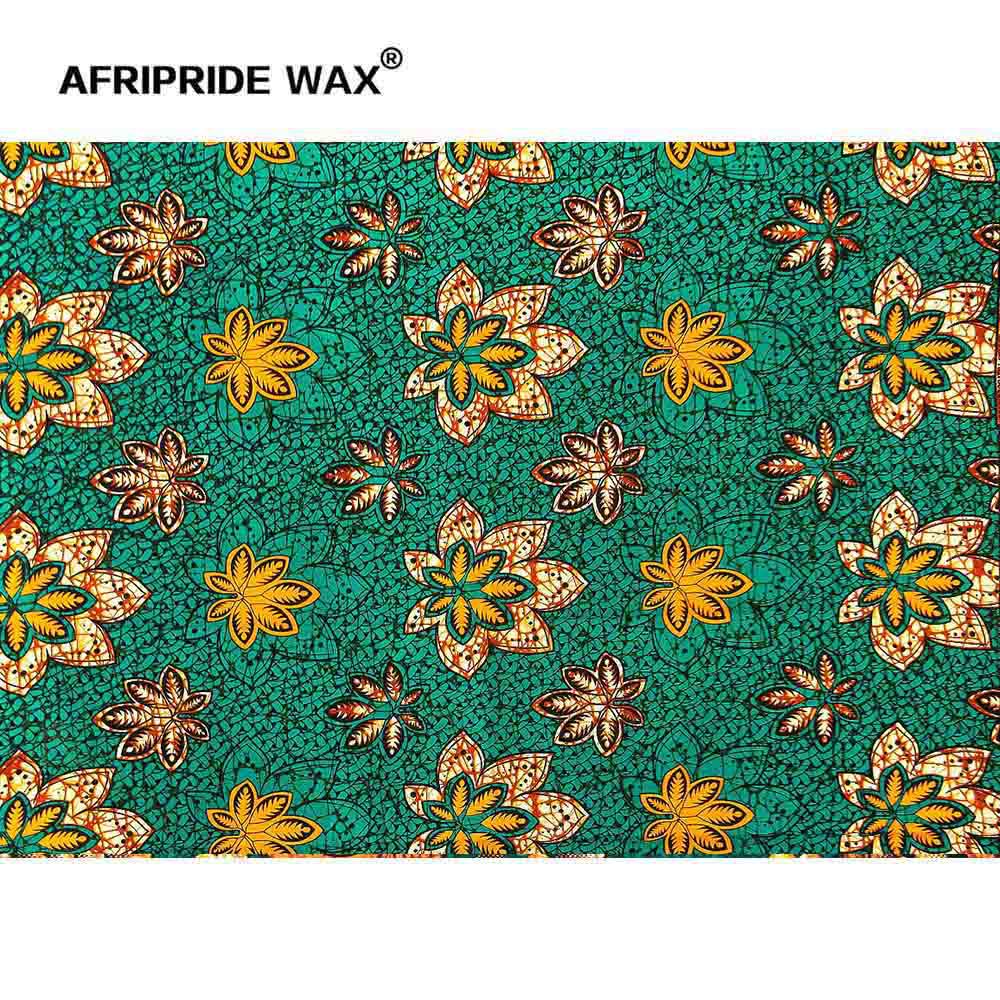 Foreign Trade Export African Ethnic Clothing Printing Batik Cotton Duplex Printing Fabric Afripride Wax