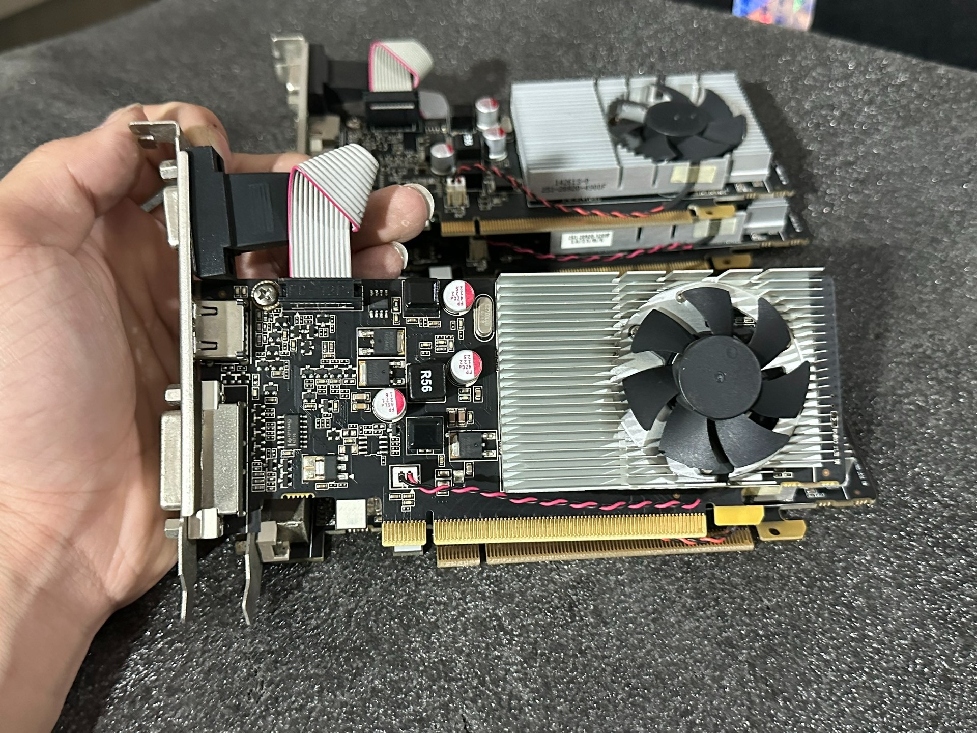 蓝宝石gt705 2g显卡 成色漂亮,全接口dvi hdmi-阿里巴巴