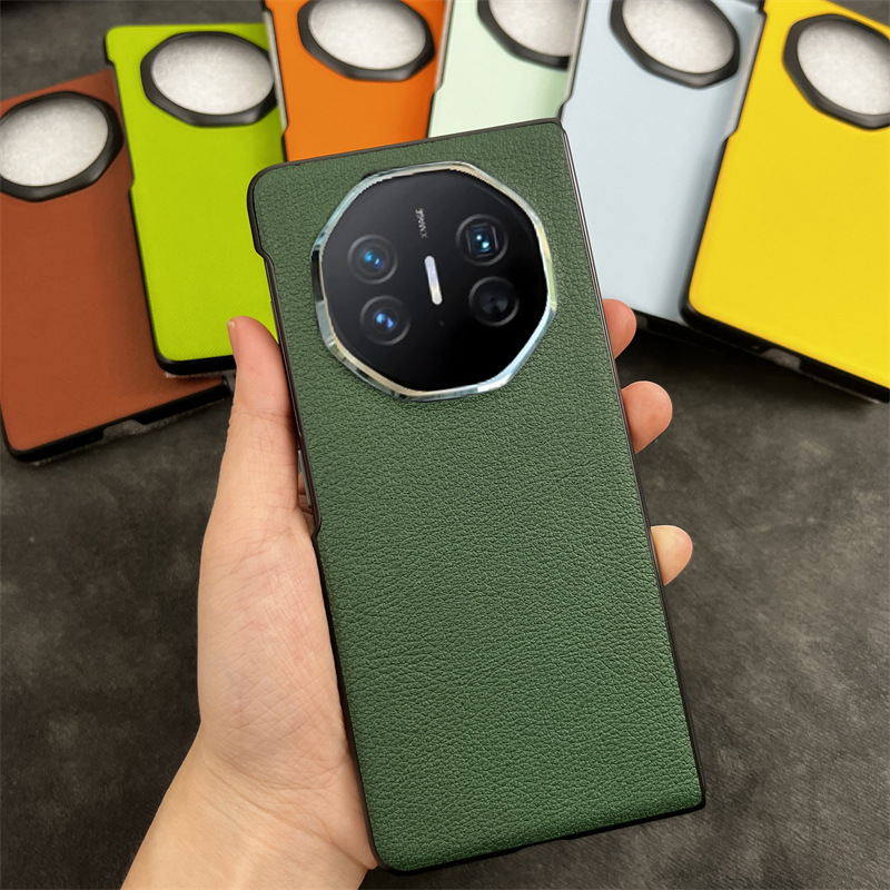 适用于华为MATEXT非凡大师手机壳华为xt三折叠保护套简约商务后壳