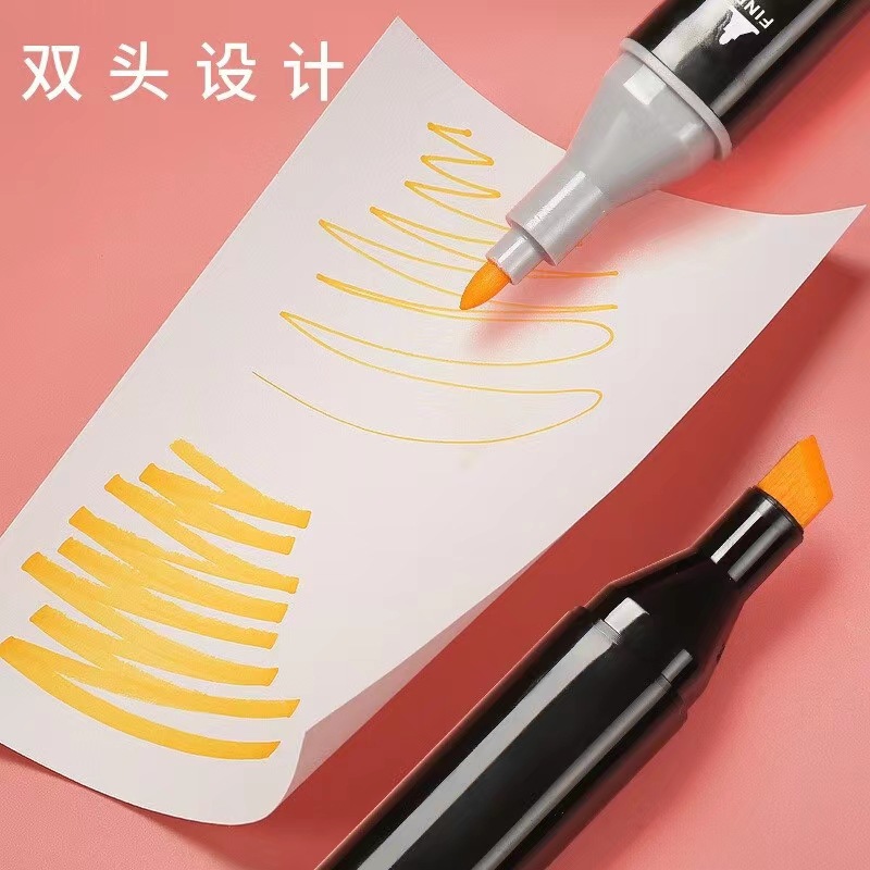 Children's Painting Double-Headed Mark Suit Student Only Paintbrush Watercolor Pen 48 Colors 80 Colors 168 Colors Free Shipping