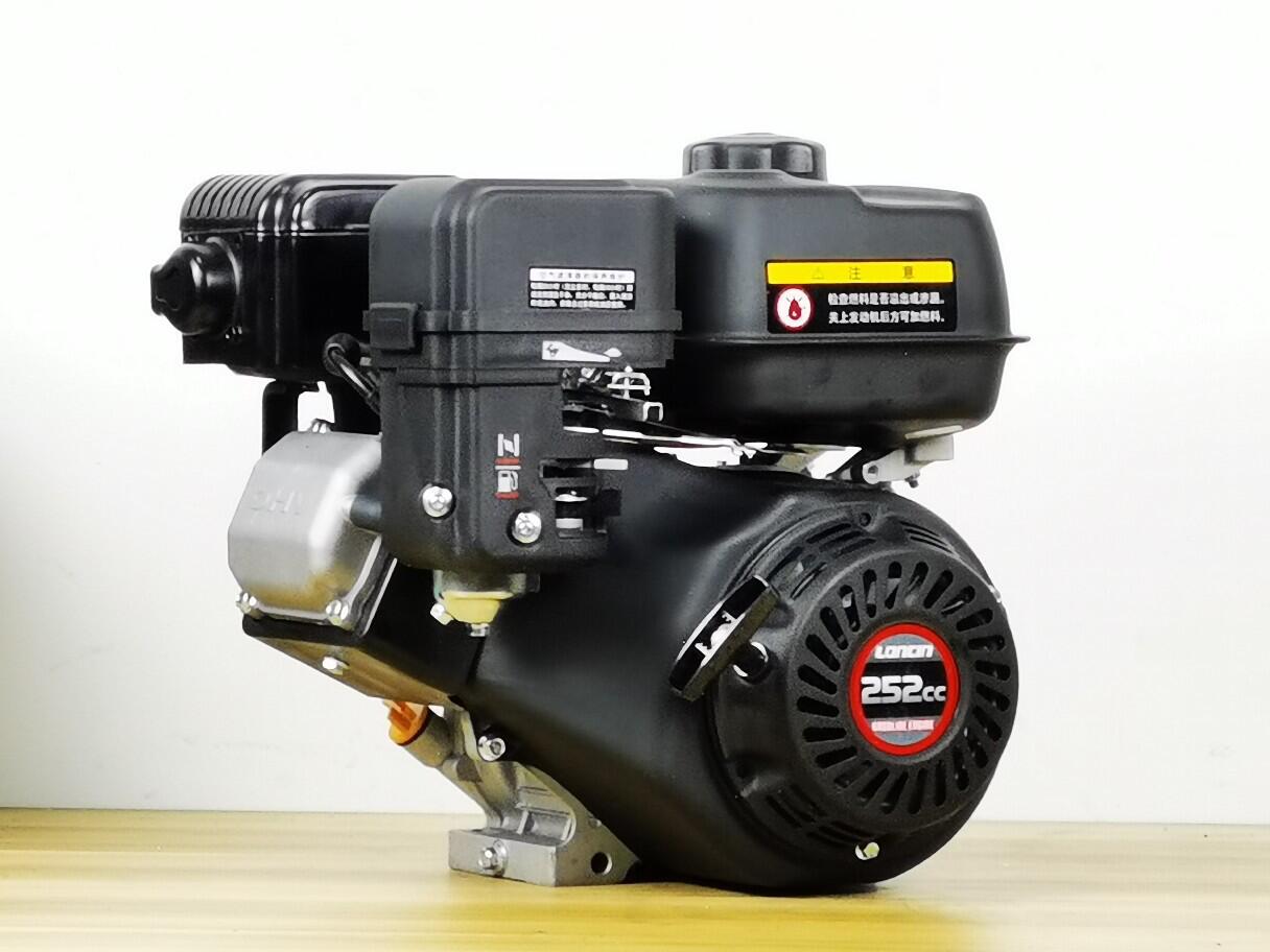 重庆隆鑫252cc汽油动力发动机175f-2机头船用挂打药喷涂漆4.8kw