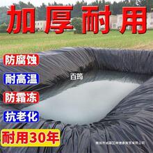 鱼塘防渗膜土工膜防水布蓄水池藕池防渗水护坡防漏黑色塑料布