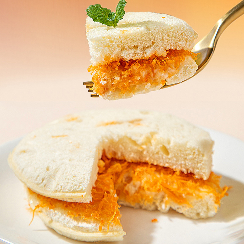 夹心肉松汉堡面包整箱休闲早餐儿童代餐吐司零食网红小吃糕点批发