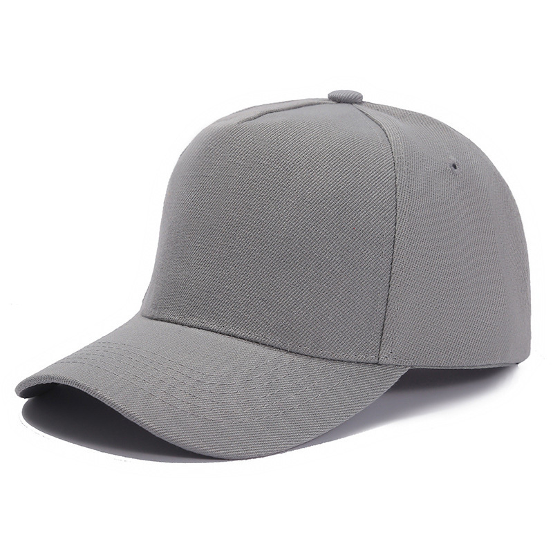 New Mao Qing Solid Color Light Board Baseball Cap Printing Picture Printing Advertising Cap Customized Summer Outdoor Sun-Proof Peaked Cap