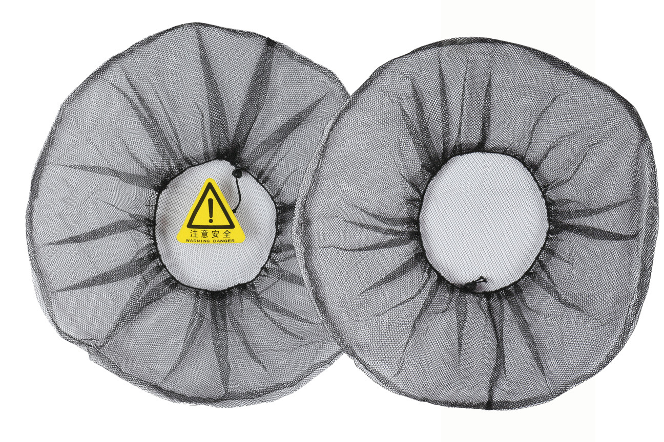 工业电风扇防护罩全包保护网落地挂壁牛角扇网罩防夹手电扇套