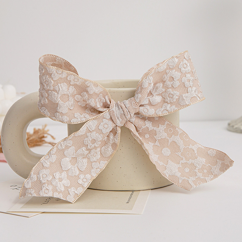 Flowers Packing Ribbon Gift Packaging Strap Thickened Lace Simple Creative Pleated Embossed Flower Ribbon Wholesale