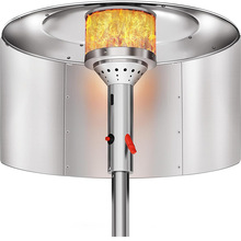 庭院加热器反射罩可调节热聚焦反射器用于圆形天然气和丙烷加热器