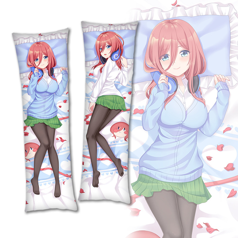 五等分新娘中野三玖动漫等身抱枕diy定做定制代理代发漫展批发