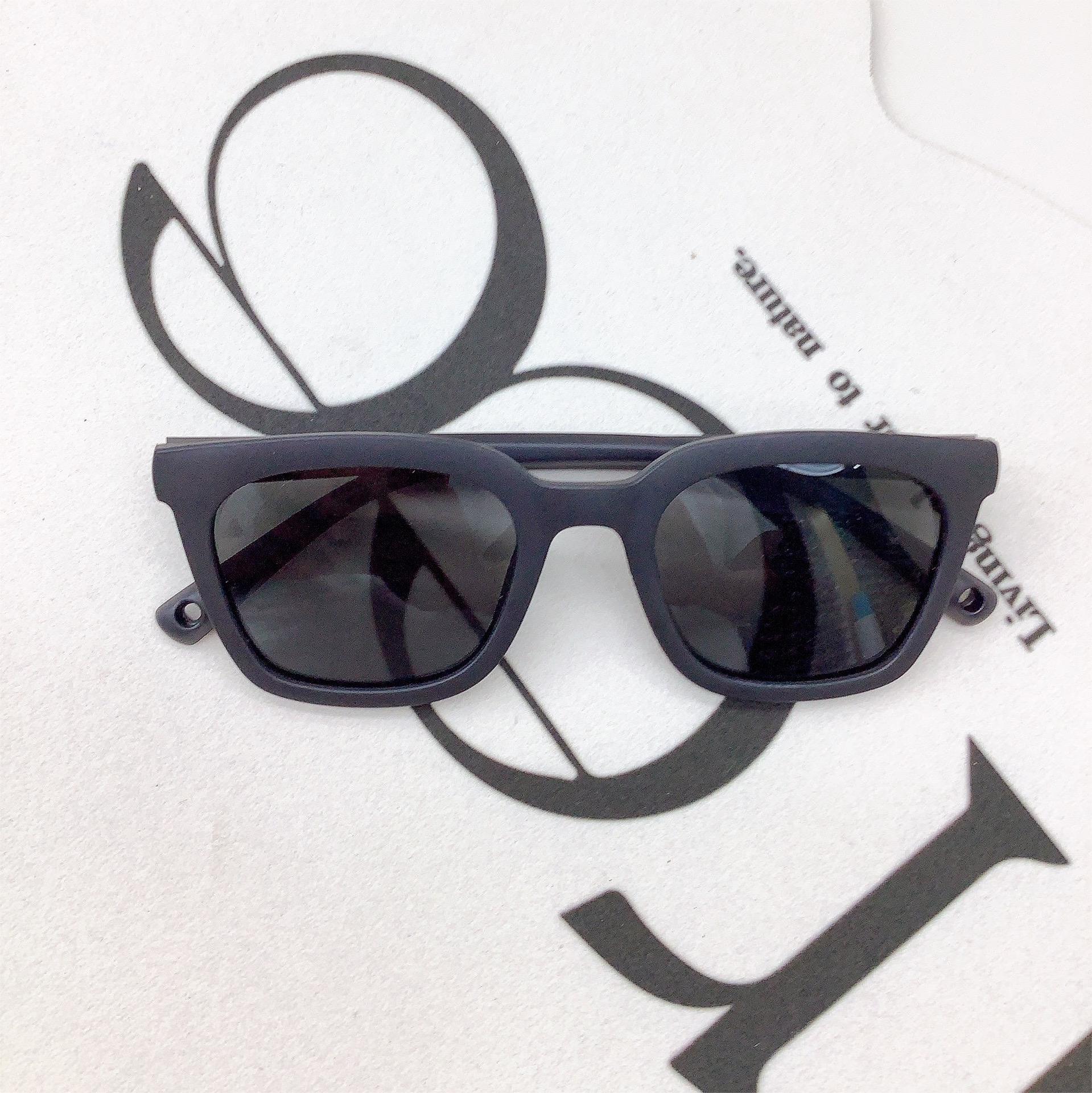 Fashion New Kids Sunglasses Travel Sun-Proof UV Protection Silicone Polarized Kids' Sunglasses Travel Glasses