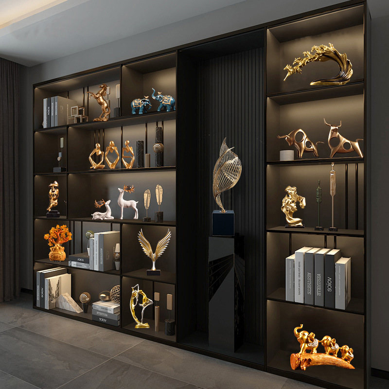 现代轻奢酒柜装饰品餐边柜摆件客厅创意家居饰品室内软装装饰