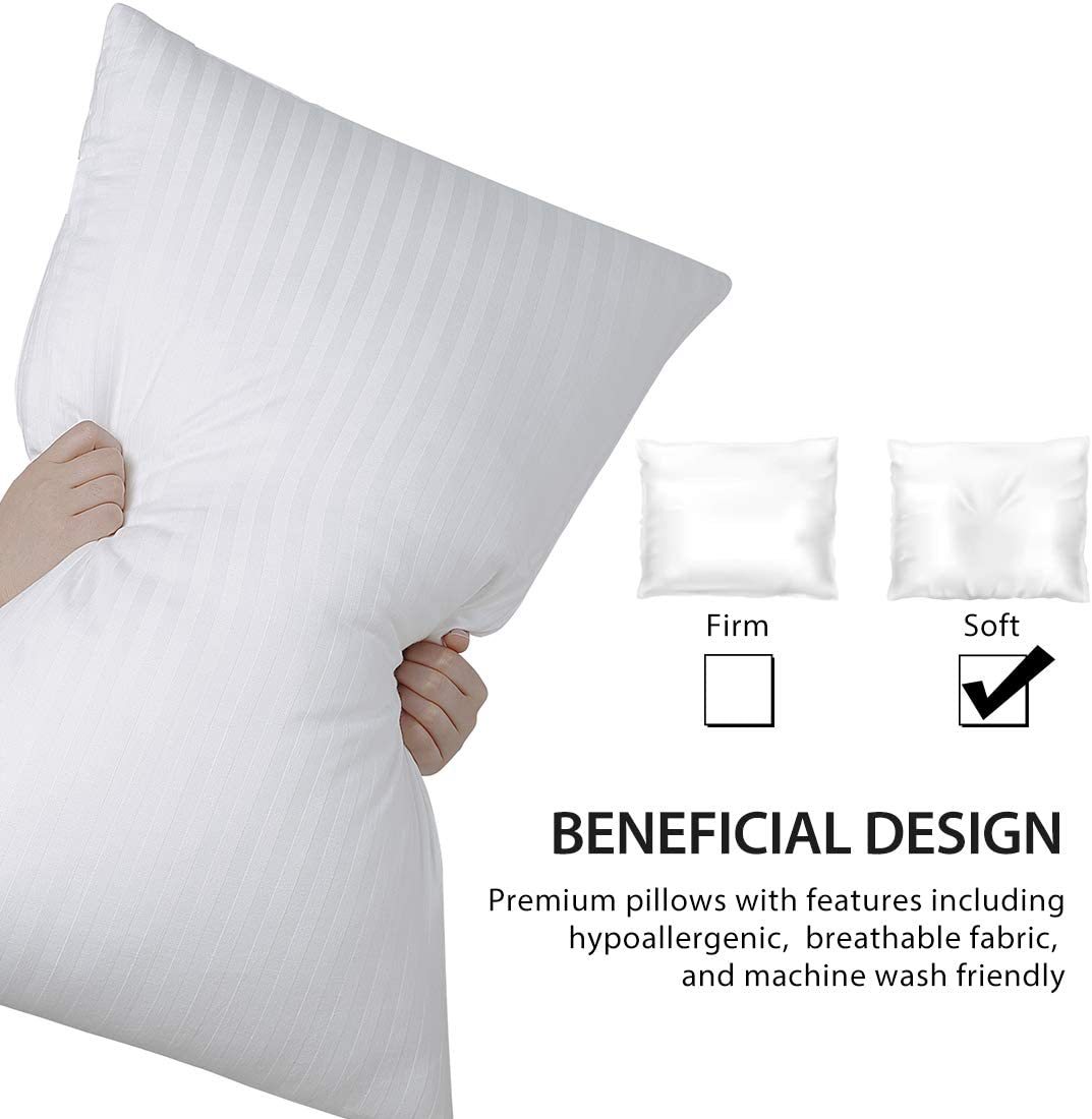 Bed Pilrows Pillow Pillow Five-Star Hotel Pillow Inner Foreign Trade Cross-Border Pillow Pillow Inner