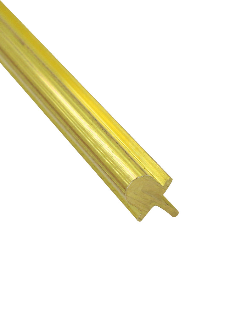 移门下轨道铜条滑轨下滑道地板平面t型接缝铜条推拉门轨道