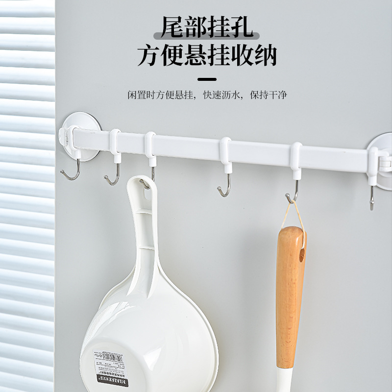 Household Plastic Thickened Long Handle Water Spoon Water Shell Soup Spoon Hanging Water Spoon Baby Children Washing Head Water Spoon