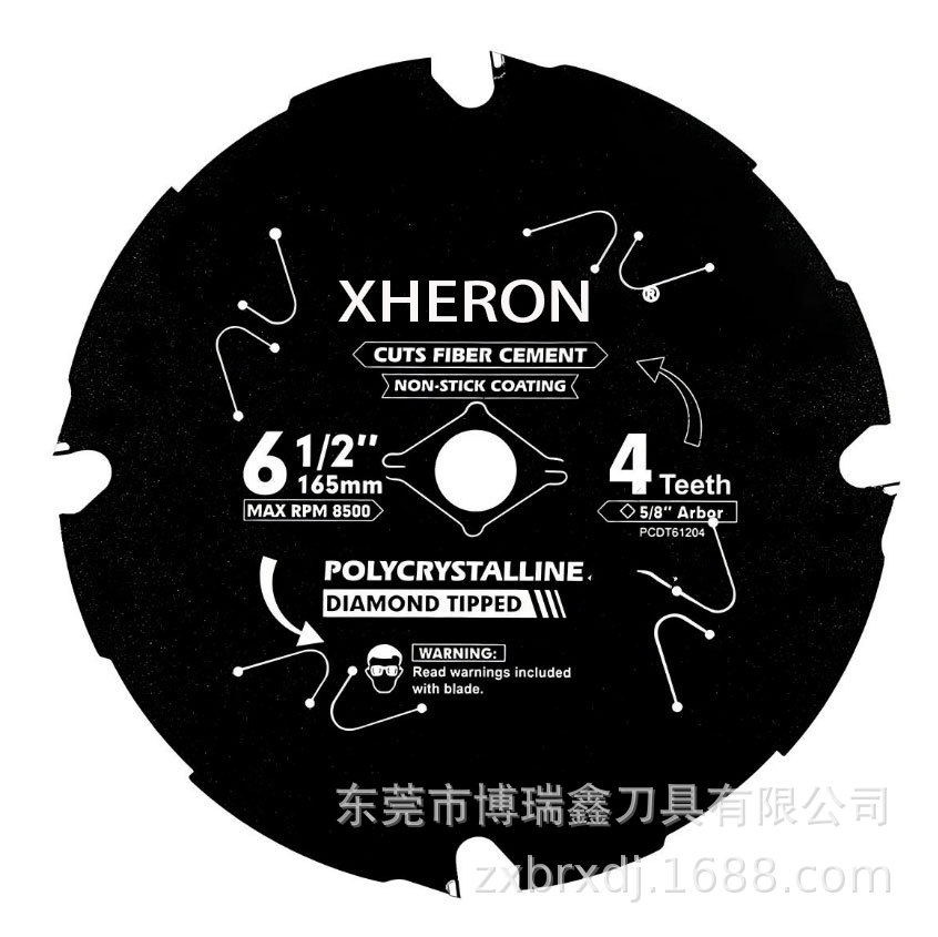 定制涂层特氟龙金属冷切锯片PCD金刚石锯片TCT木工锯片切铝材锯片