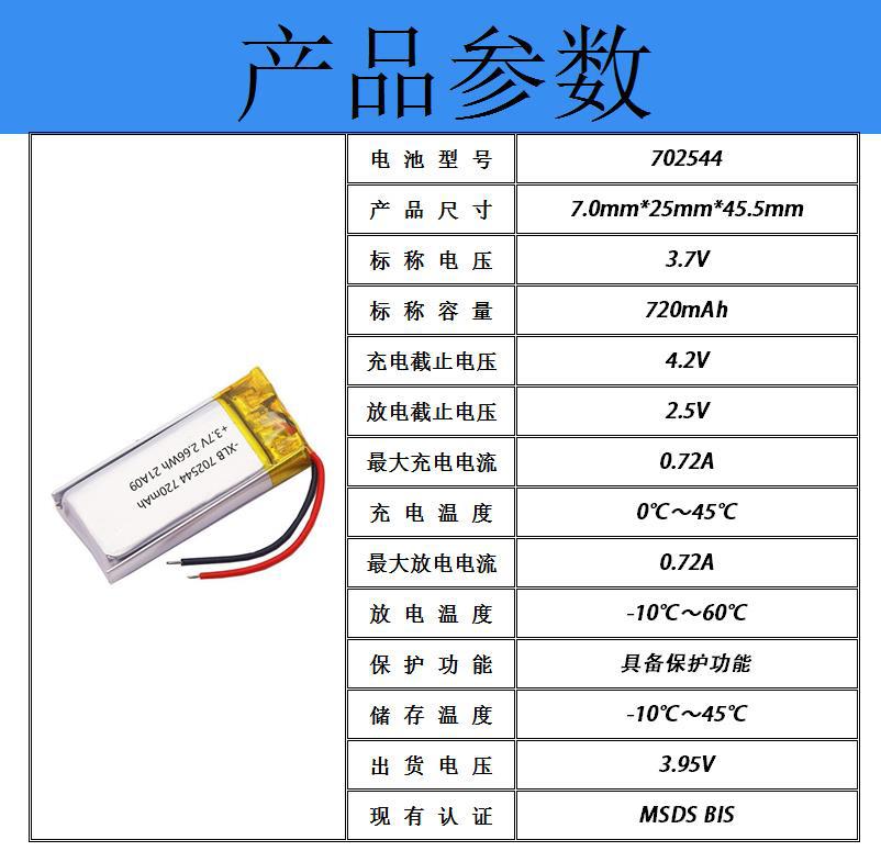 702544聚合物720ma军用户外设备锂电池 -20度低温聚合物电池厂家-阿里