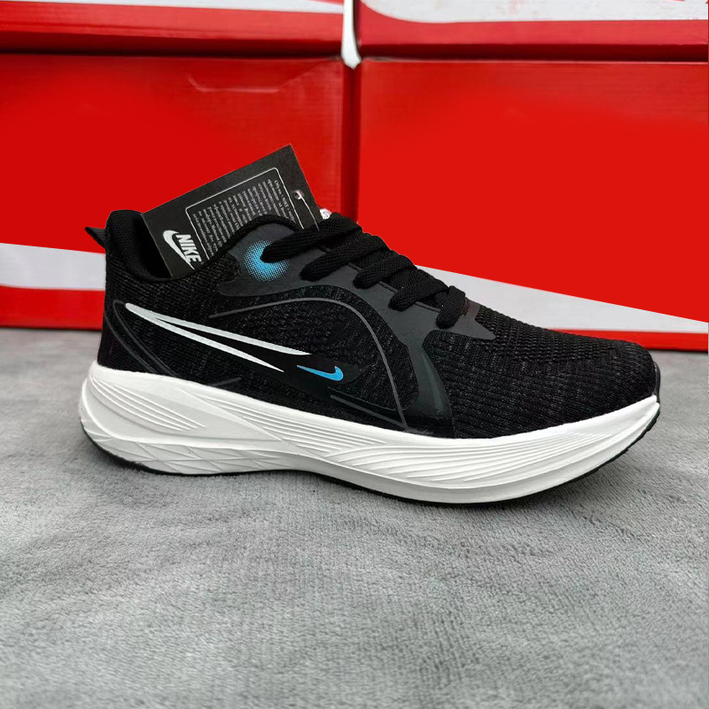跨境外贸高弹eva透气登月zoom跑鞋清仓处理正品折扣网面男运动鞋