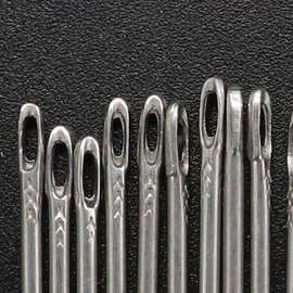 家用老式缝被子大针大眼针碳钢型加长手缝针送玉兰缝衣针铁针批发