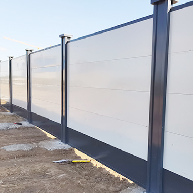 市政修路地铁工程装配式场地围挡新型雄安钢结构建筑施工围挡厂家