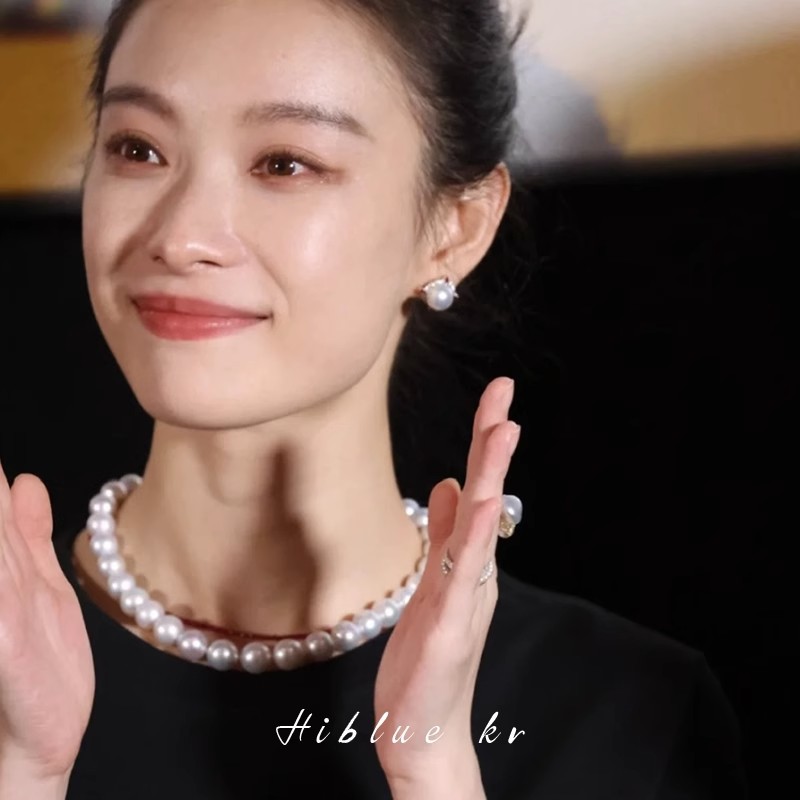 消失的她倪妮同款气质简约珍珠项链轻奢小众高级感锁骨链颈链女夏
